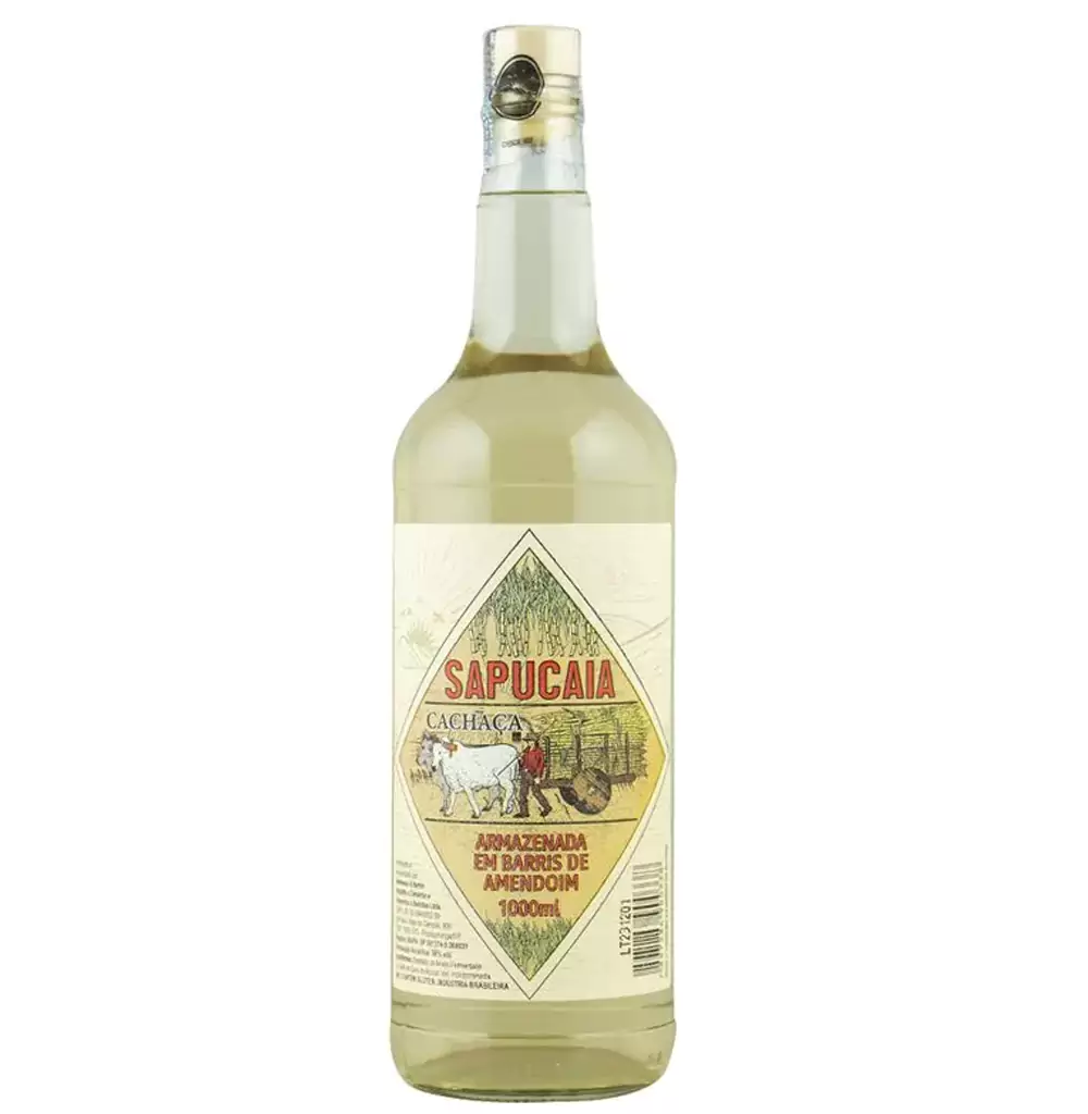 Cachaça Sapucaia Armazenada em Amendoim