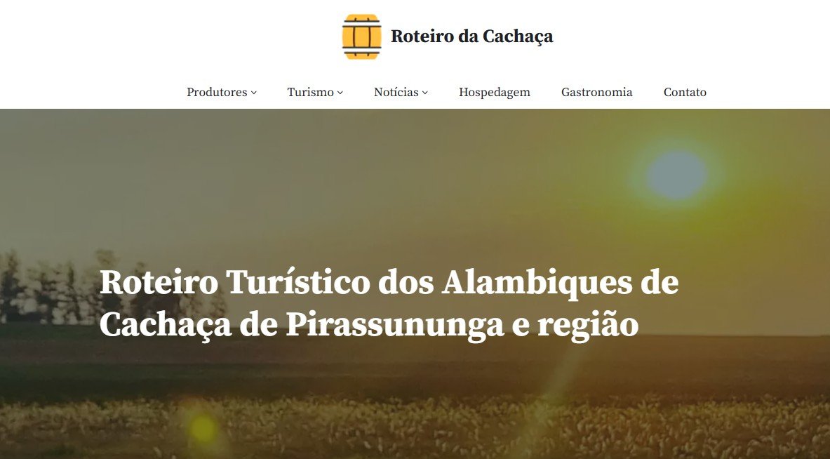 roteiro da cachaça